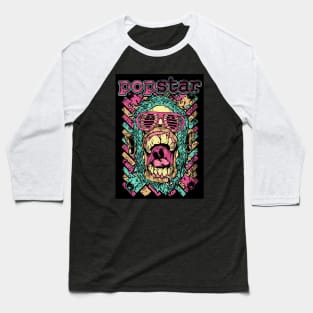 monkey popstar Baseball T-Shirt